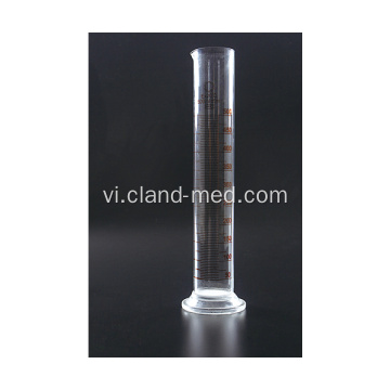 Đo Cylinder với Spout và Graduation với Glass Round Base